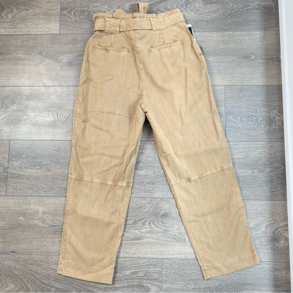 Aritzia Wilfred Free Isabella Pant Straight leg Crop Trousers High Rise Cargo - Picture 11 of 15